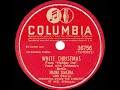 1944 HITS ARCHIVE: White Christmas - Frank Sinatra (his original Columbia version)