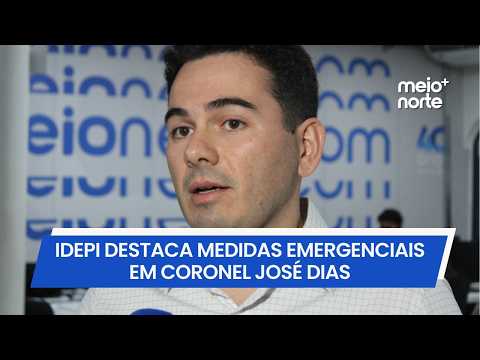Idepi destaca medidas emergenciais em área próxima a barragem em Coronel José Dias | Meio Norte