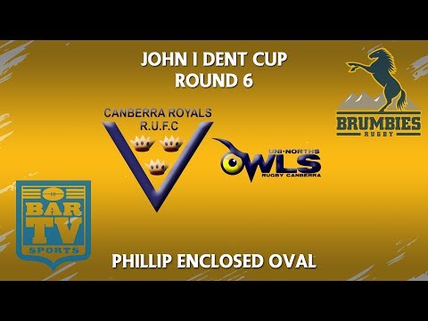 2018 John I Dent Cup Round 6 1st Grade - Royals v Uni-Norths