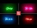 Glow Effect Lyrics Reels Video Editing In Inshot Glow Lyrics Video Editing In Inshot App