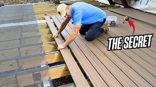 I Discovered the FASTEST and Most EFFICIENT Way to Install Trex Decking (Save Time and Your Back!)