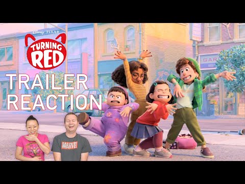 Turning Red Official Trailer // Reaction & Review
