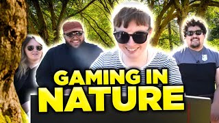 Open World Adventure - Playing House Builder Sim in the Great Outdoors!