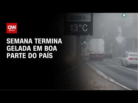 SP registra a menor temperatura máxima para junho em 30 anos | CNN NOVO DIA