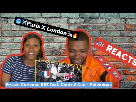 Americans React To Freeze Corleone 667 feat. Central Cee - Polémique