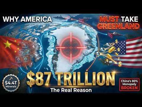 The $87 TRILLION Reason America WILL Take Greenland | And Why Denmark Can't Stop It