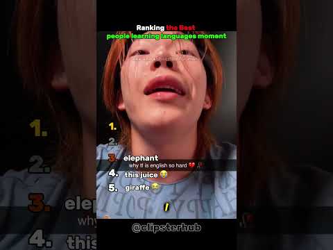 Ranking the Best People Learning Languages Moments