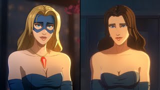 Blonde Blazer is actually Brunette Blazer..