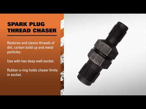 2Y26-LANG-TOOLS-1010 Spark Plug Thread Chaser - 10 mm/14 mm