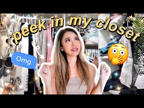 Closet Tour + Q&A How I make money $ /my pregnancy / how to feel sexy | Girl Talk #3