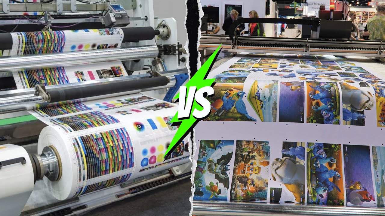 Offset Printing Vs Digital Printing [ Difference & Best ]