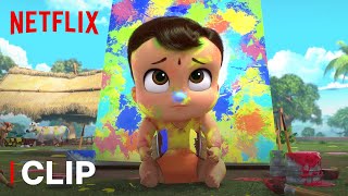 Bheem Plays with Colours | Mighty Little Bheem | Netflix India