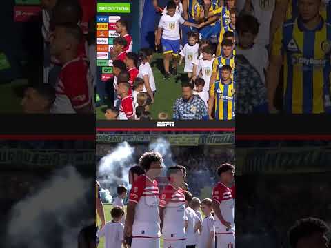 DESDE ADENTRO: el polémico "pasilllo" de Estudiantes a Rosario Central en Arroyito | #Shorts