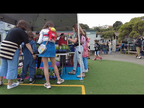 (4k) Walk. Island Bay School Fair 2022 | November 2022 | Wellington, New Zealand.