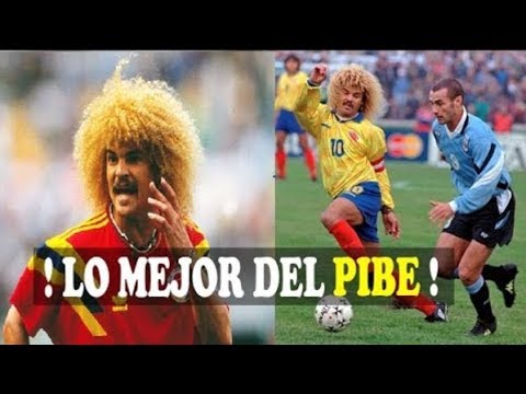 Carlos “El Pibe”●Valderrama ● Jugadas y Goles ●  Skills & Goals HD