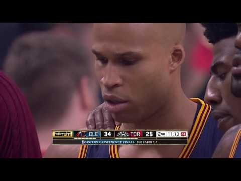 Jonas Valanciunas & Richard Jefferson Gets Physical Game 6 ECF NBA Playoffs Cavaliers vs Raptors