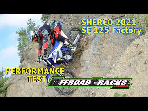 NEW SHERCO SE 125 FACTORY 2021 Leistungsmessung / Performance test