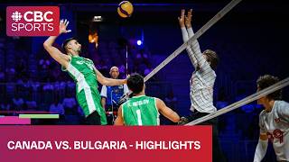 FIVB Men's Volleyball Nations League: Canada vs. Bulgaria highlights | #CBCSports
