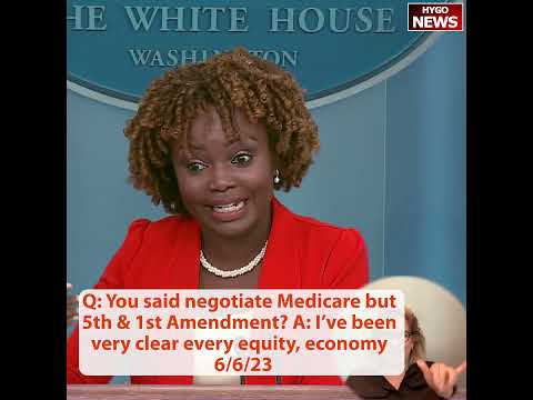 Q: Medicare Negotiation 5th & 1st Amendment? A: "I've Been Very Clear Constitutional"