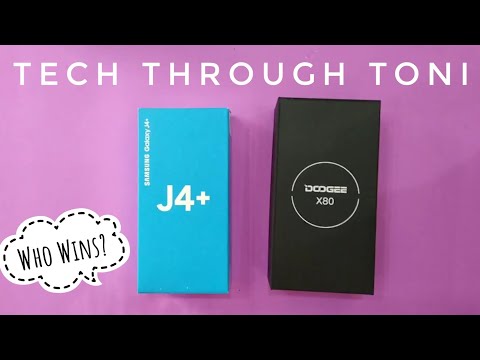 Samsung Galaxy J4+ 2018 vs Doogee X80