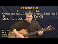 Gorgeous (Taylor Swift) Guitar Cover Lesson with Chords/Lyrics - Munson