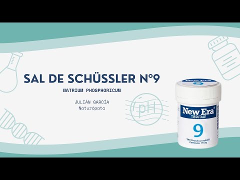 Sal de Schüssler Nº9 NATRIUM PHOSPHORICUM (fosfato de sodio) - Julián García Díaz, Naturópata