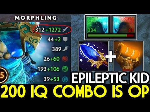 Nigma. Miracle ||ES + MORPHLING|| COMBO STILL EPIC BROKEN 7.28 New Patch Dota 2