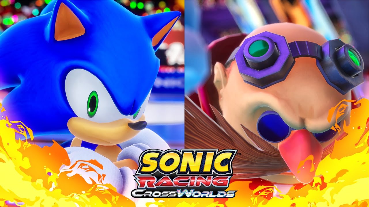 SONIC RACING CROSSWORLDS - Início de Gameplay!!! | Em Português PT-BR