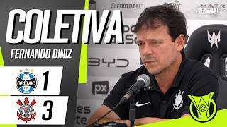 COLETIVA FERNANDO DINIZ | AO VIVO | Grêmio x Corinthians - Brasileirão 2026