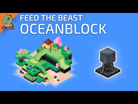 FTB OceanBlock EP42 | Automating Blood Magic Slates With Blood Magic!