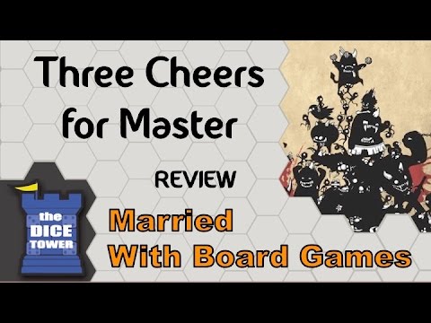 Three Cheers for Master review - Married with Board Games