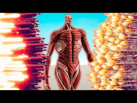 COLOSSAL TITAN vs 2x EVERY GOD - TABS | Totally Accurate Battle Simulator 2026