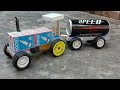 How To Make Matchbox Tractor With Trolley Diy Samiha Art Crafts