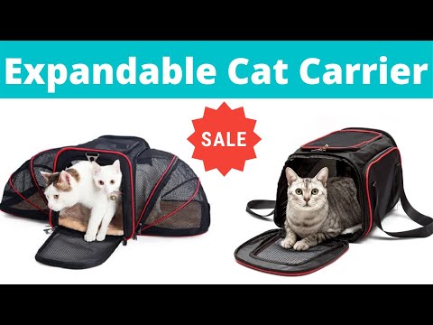 Expandable Cat Carrier | Premium Airline Approved Expandable Pet Carrier
