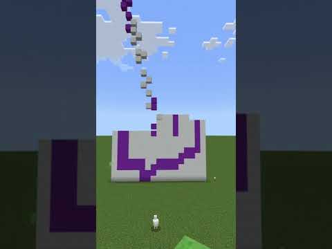 Chickenman - Minecraft Falling Pixel Art | Twitch  #shorts