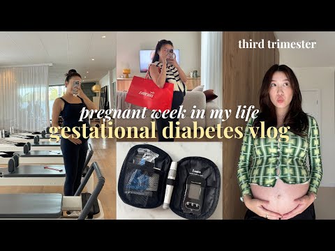 Diabète gestationnel, Pilates de grossesse, Glucomètres | Vlog hebdomadaire de grossesse au trois...