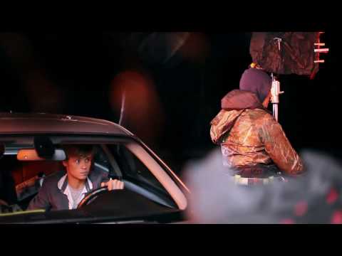 Подготовка и съёмки сцены в машине фильма "Грааль"