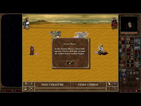 Heroes 3 WoG ERA Battle | "Vampires & Vampire Lords" Vs. "Nagas & Naga Queens"