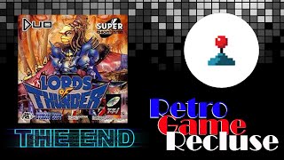 Lords of Thunder (1992) Turbografx mini / PC Engine ending [Retro Gaming]