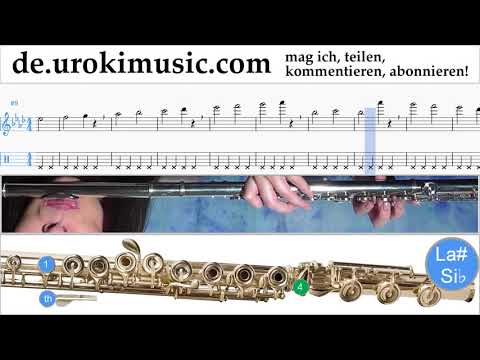 Flöte Lernen P!nk - What About Us Tabulatur Teil#1 Übungen um-i995