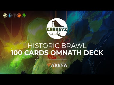 100 Cards Historic Brawl Omnath Deck | CROKEYZ MTG Arena