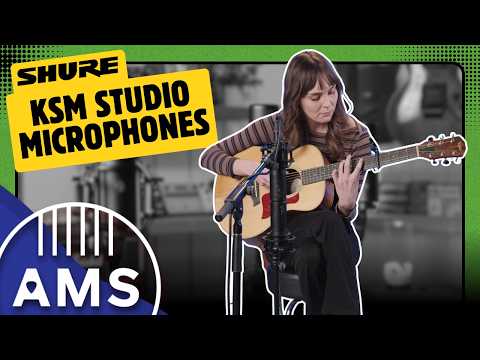 Shure KSM Condenser Mics | Three New KSM Series Mics