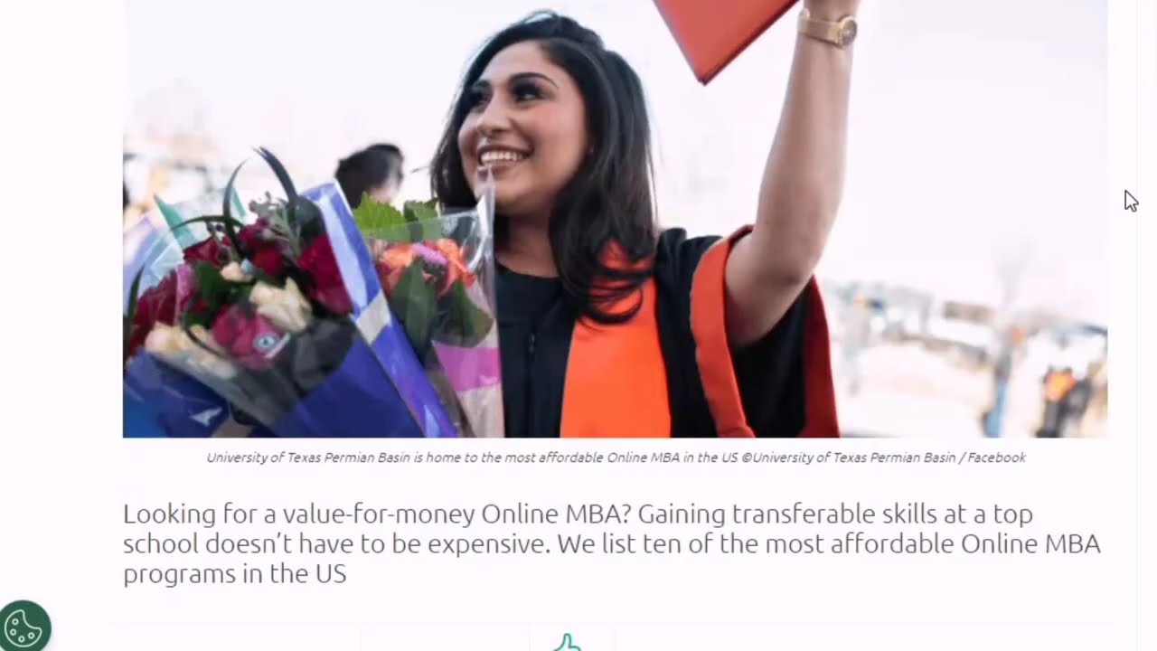 The 10 Most Affordable Online MBA Programs Of US.