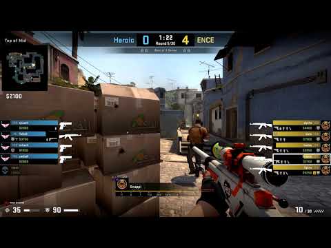 CSGO POV Virtus.pro JAME vs. Spirit on Inferno - 25 kills