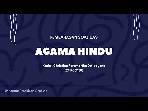 UAS Agama Hindu II Kadek Christian_2417051138