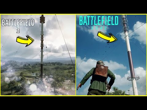 Battlefield 2042 Portal All Maps Direct Comparison ( Battlefield 1942 ,Bad Company & Battlefield 3 )
