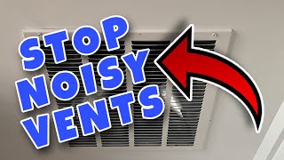 Noisy AC HVAC Return Vent