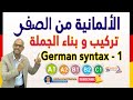 Mohammad Shehata : 20. Satzbau im Deutschen