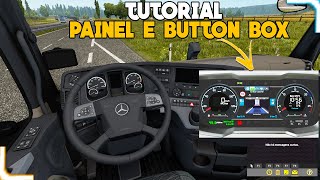 Como Montar Seu Dashboard e Button Box Digitais - Euro Truck Simulator 2