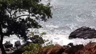 preview picture of video 'Most Beautiful Beach in Goa India Cabo De Rama'